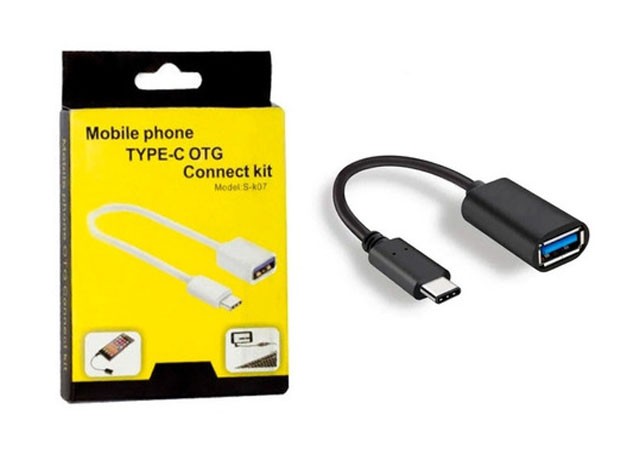 &ua LECTOR CABLE OTG A USB TIPO C S-K07 (270)